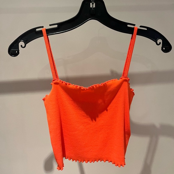 Topshop cropped tank top size 6 - Picture 3 of 6